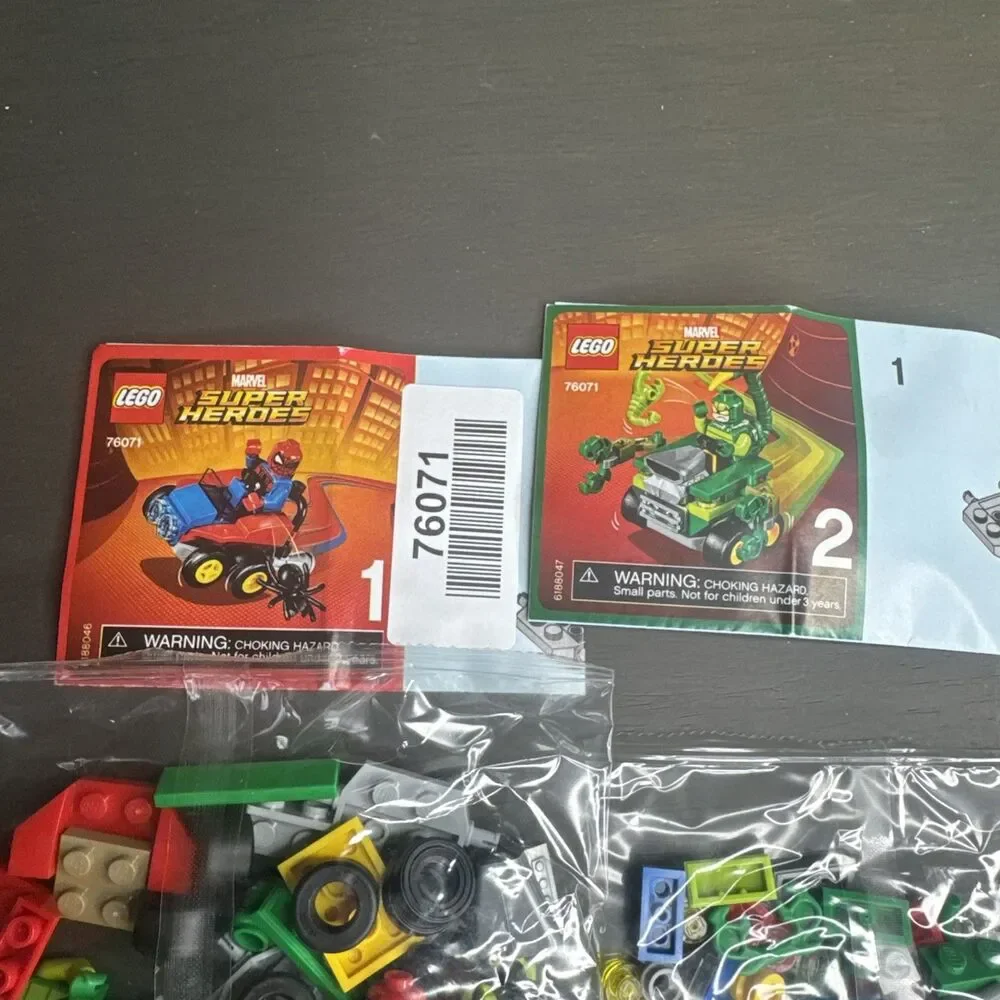 LEGO Marvel Super Heroes Spiderman vs. Scorpion 76071 New Without Box